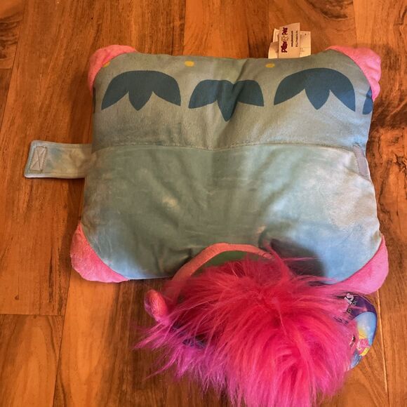 Pillow Pets Soft Plush Trolls DreamWorks Trolls World Tour  2020  Blue / Pink - Picture 2 of 5